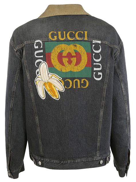 gucci denim jacket logo|Gucci Logo.